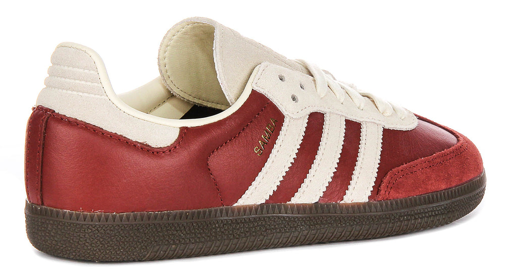 Adidas Samba OG In Maroon