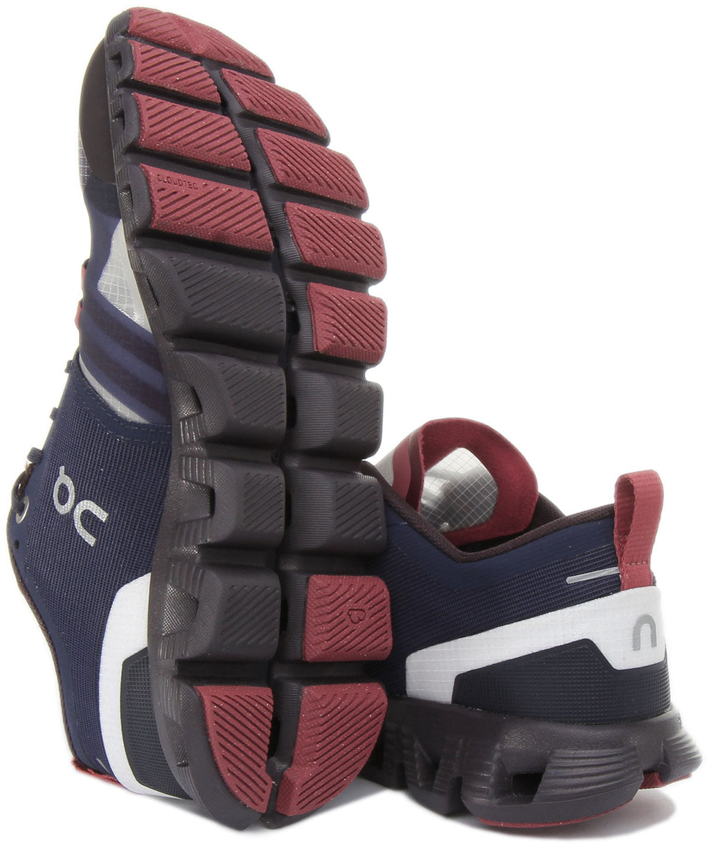 On Running Cloud X Shift In Navy For Women