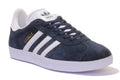Adidas Gazelle Suede Trainers In Navy White