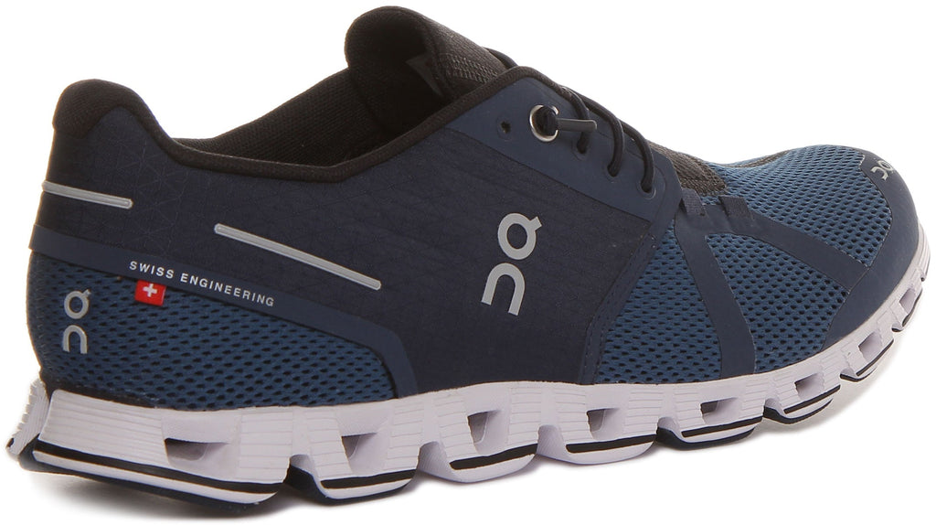 On Running The Cloud In Navy White For Mens