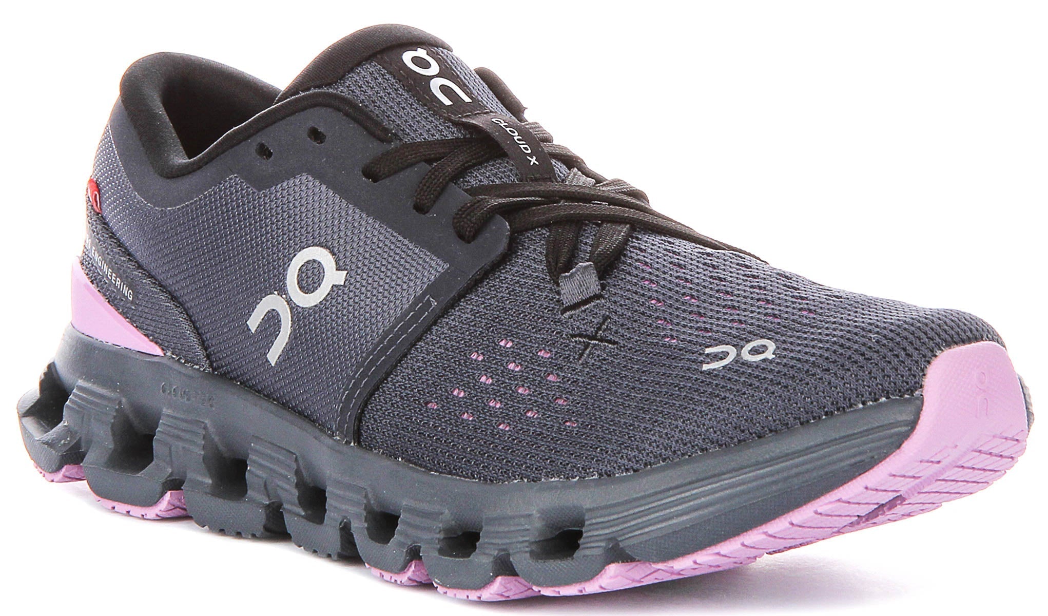 On Running Cloud X 4 In Navy Pink For Women