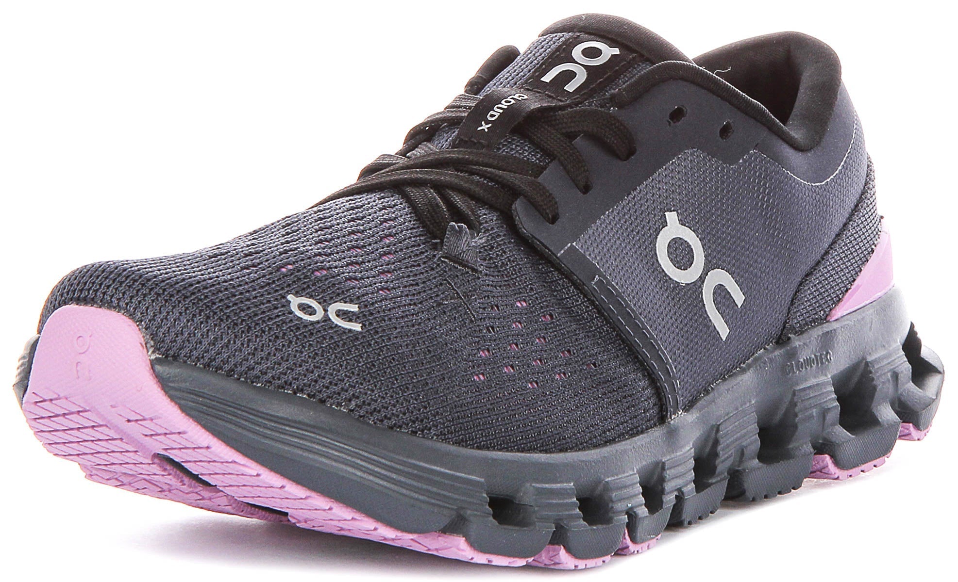 On Running Cloud X 4 In Navy Pink For Women