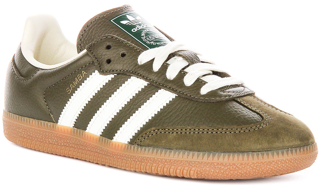 Adidas Samba OG In Olive White