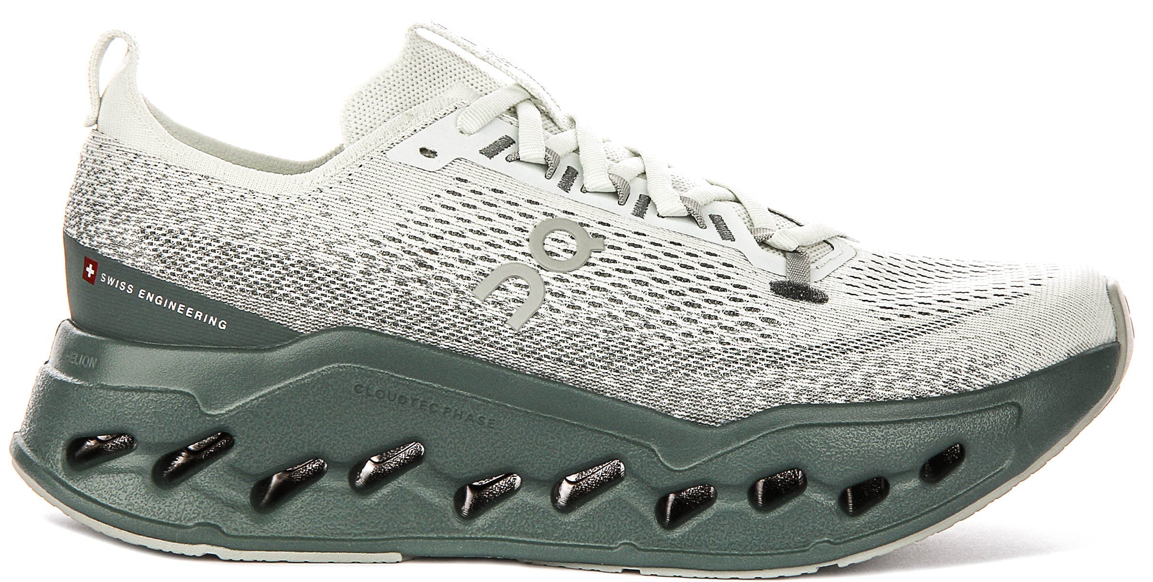 On Running Cloudsurfer Max In Olive For Men