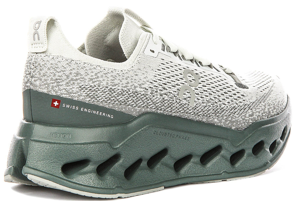 On Running Cloudsurfer Max In Olive For Men