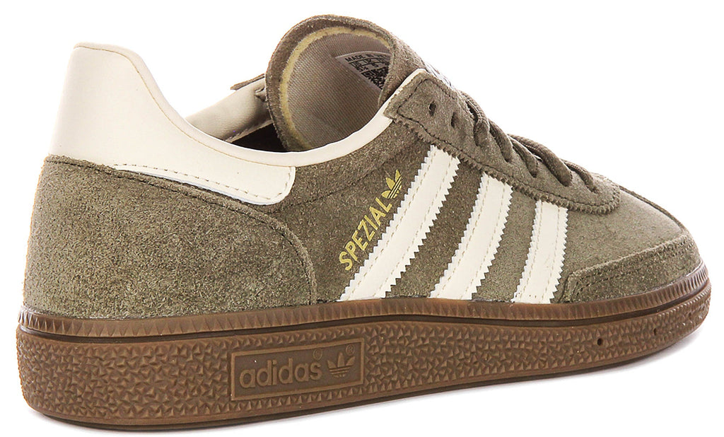 Adidas Handball Spezial In Olive White