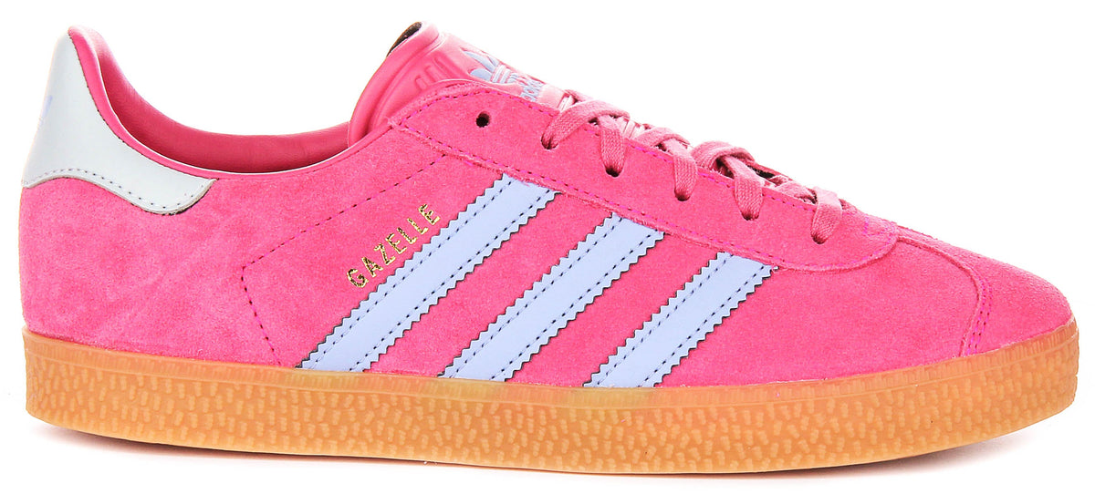Adidas Gazelle J In Pink For Youth