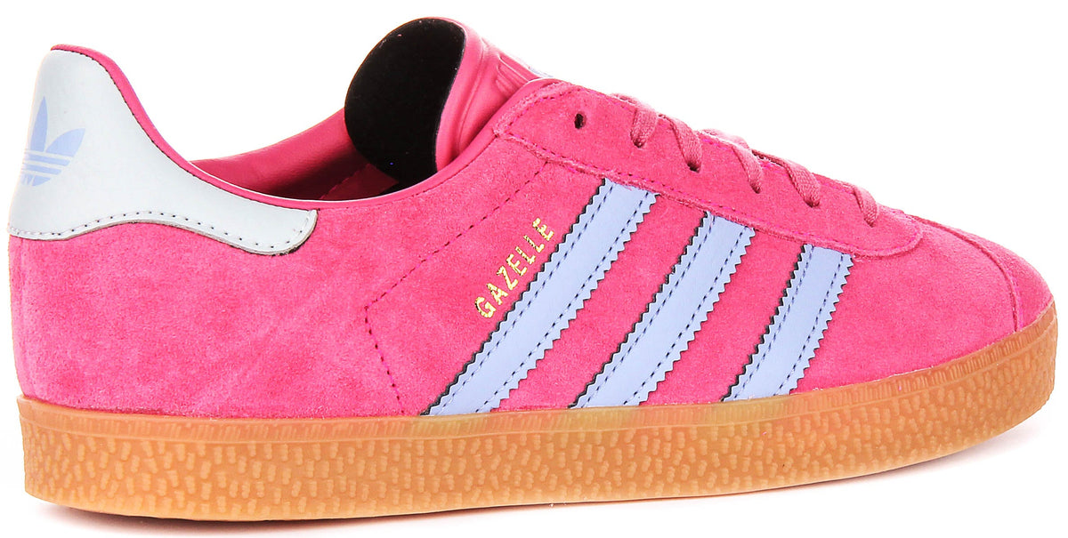 Adidas Gazelle J In Pink For Youth