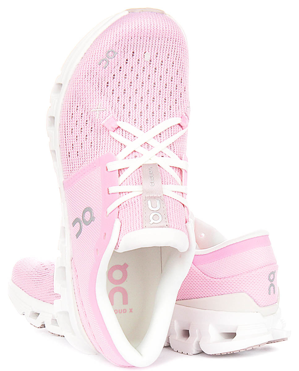 On Running Cloud X 4 In Pink For Women