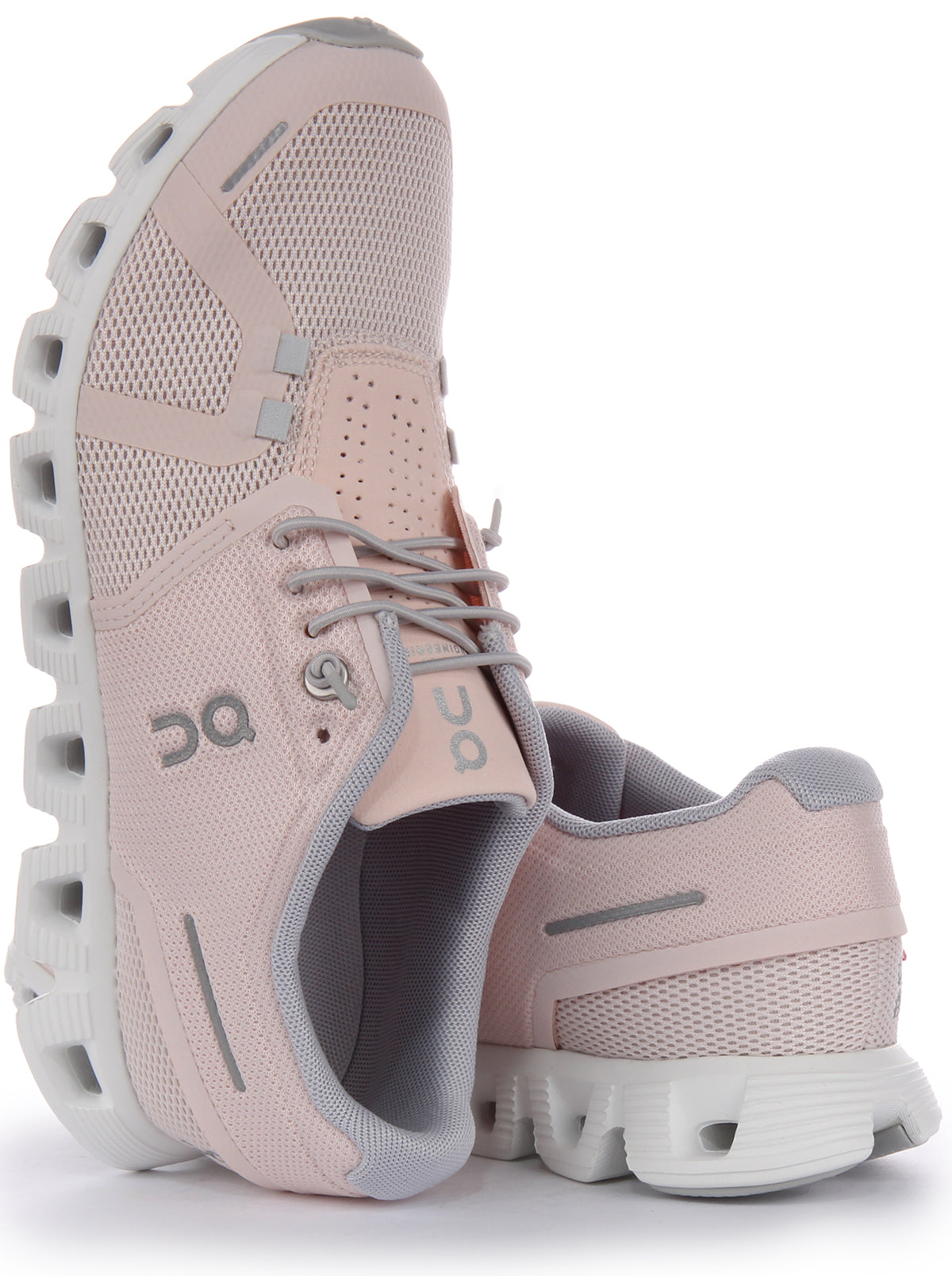 On Running Cloud 5 In Pink White For Women