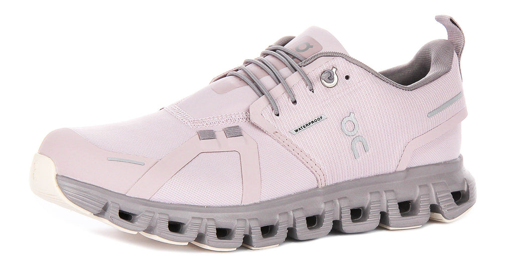 On Running Cloud 6 Waterproof In Purple For Women