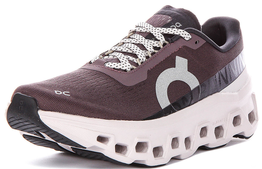On Running Cloudmonster 1 In Purple For Women