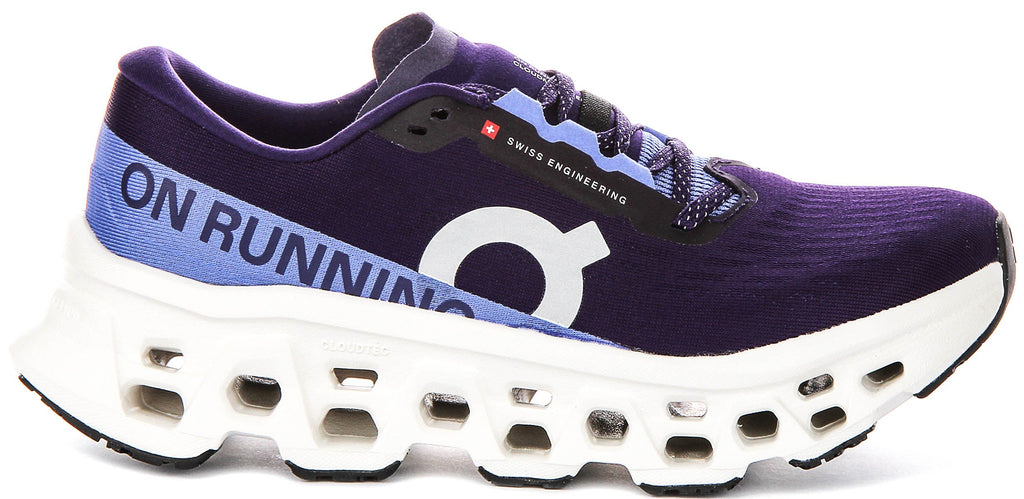 On Running Cloudmonster 3 In Purple For Women