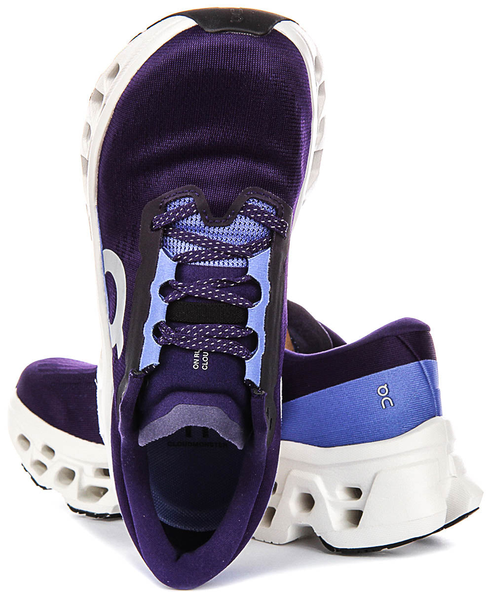 On Running Cloudmonster 3 In Purple For Women