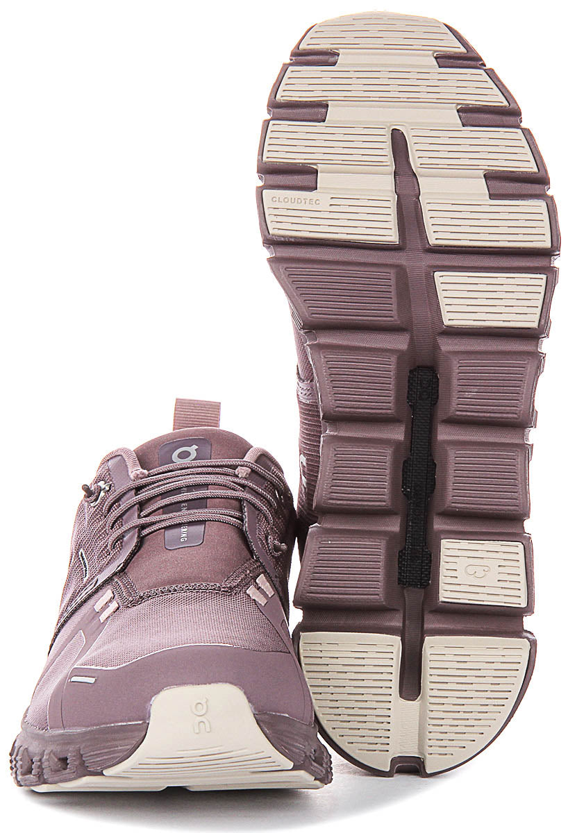 On Running Cloud 6 Waterproof In Purple For Women