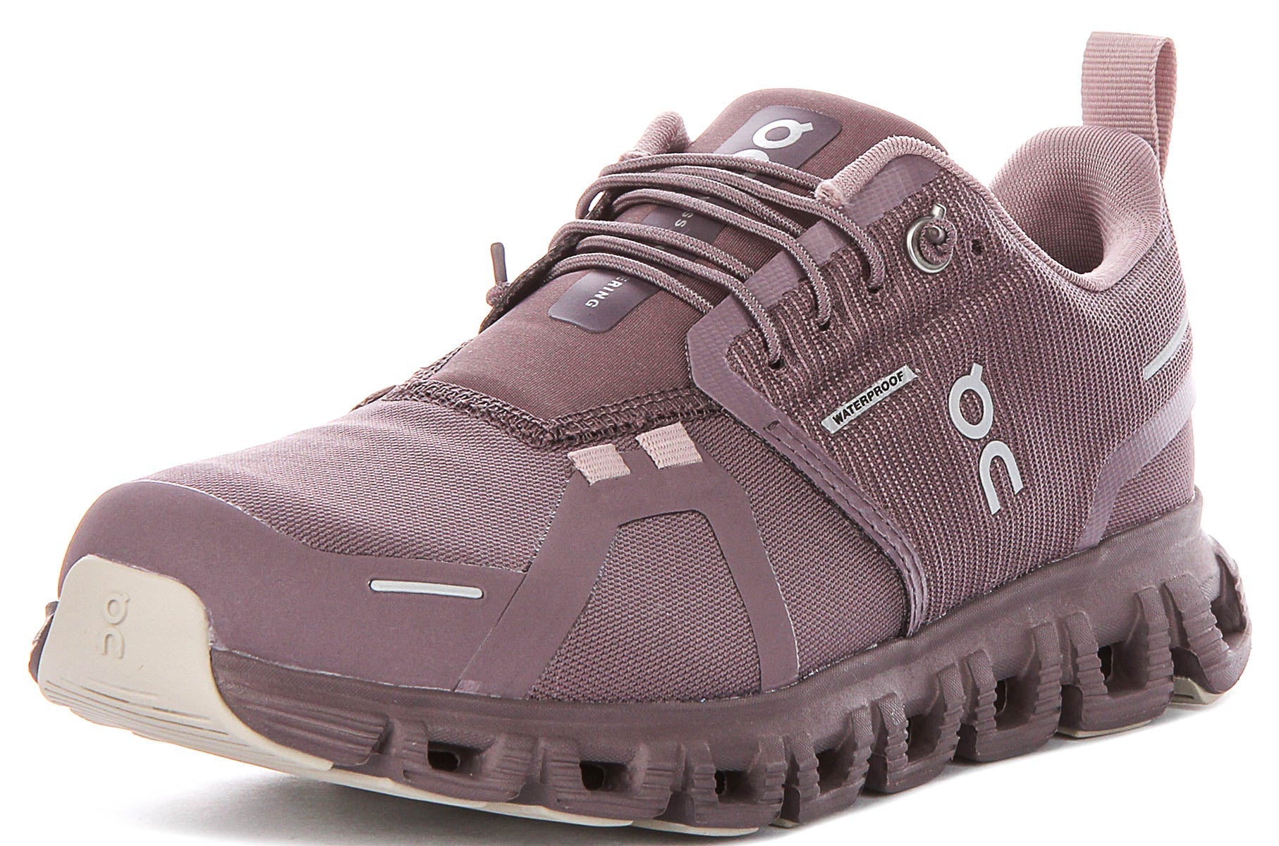 On Running Cloud 6 Waterproof In Purple For Women