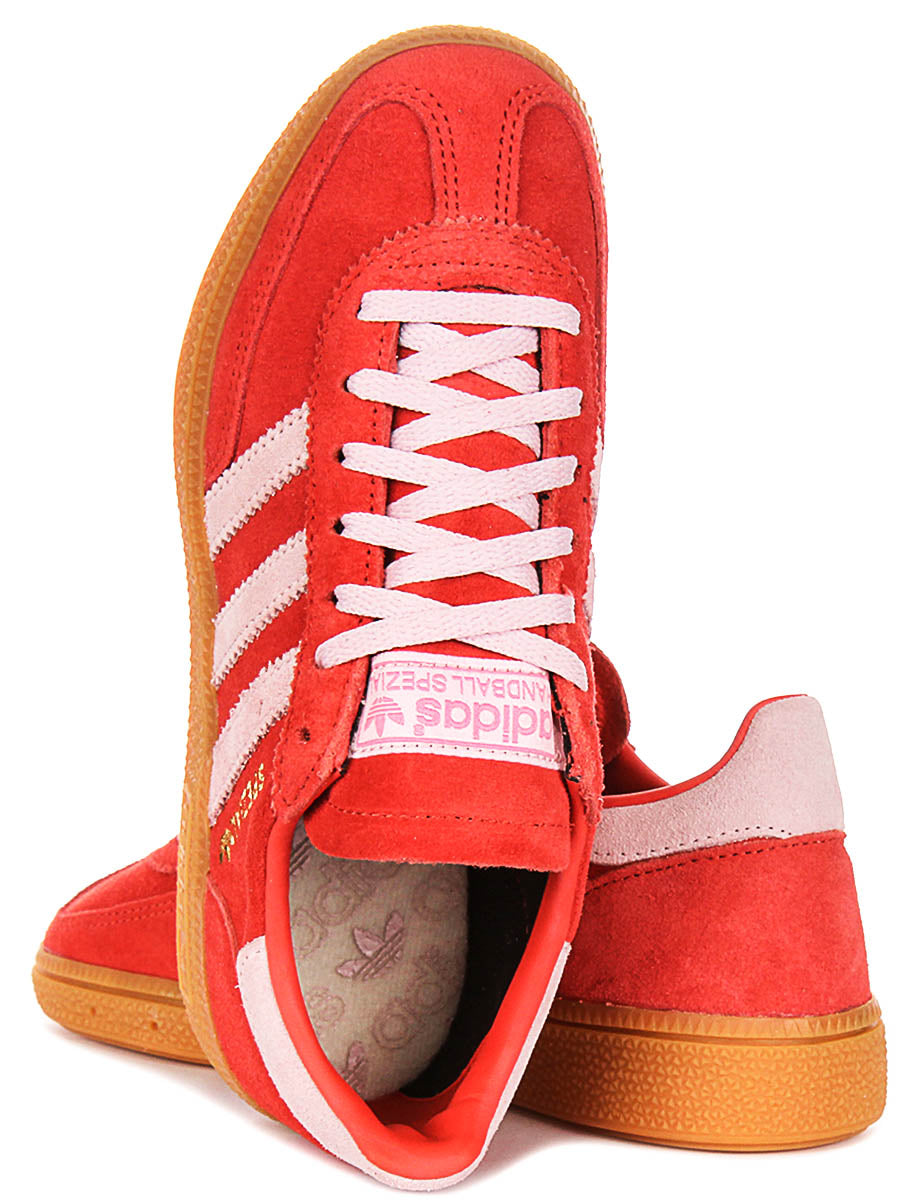 Adidas Handball Spezial In Red Pink For Women