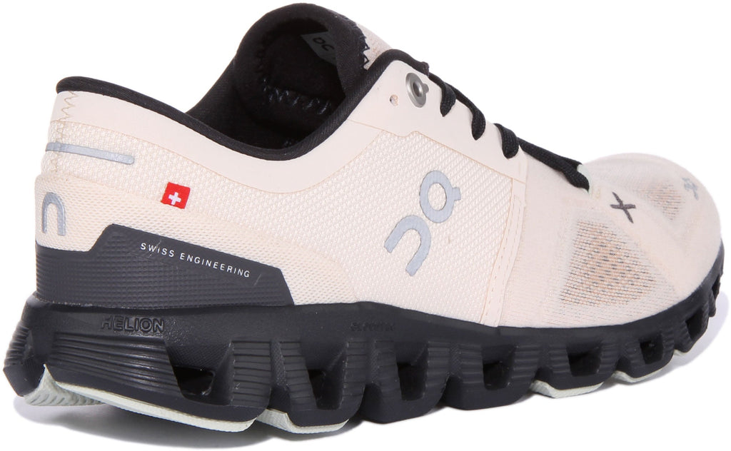 On Running Cloud X 3 In Rose For Women