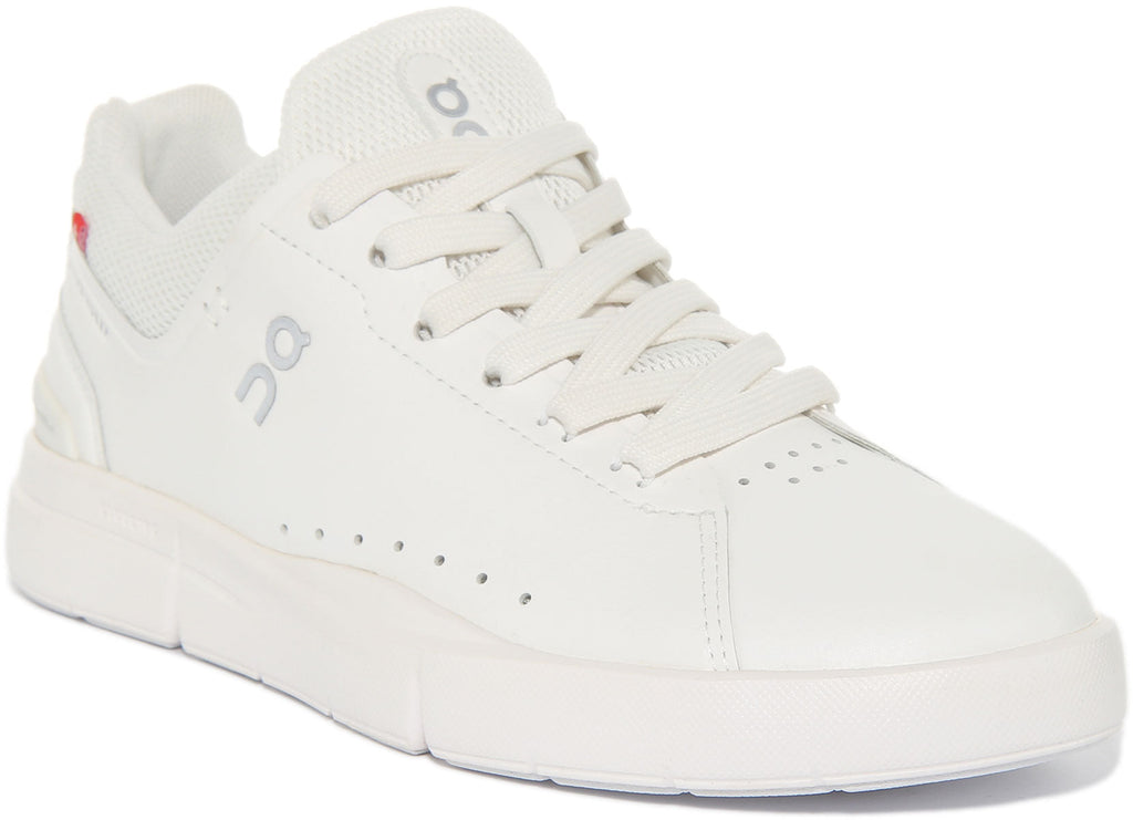 On Running The Roger Adv In White For Women