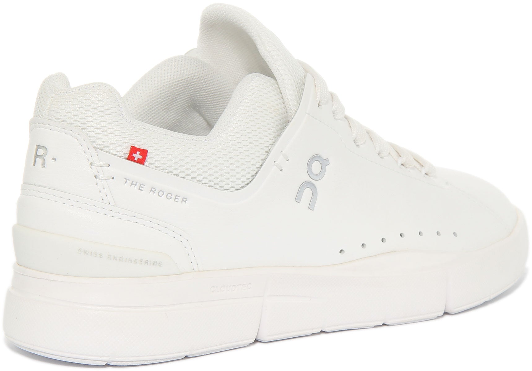 On Running The Roger Adv In White For Women