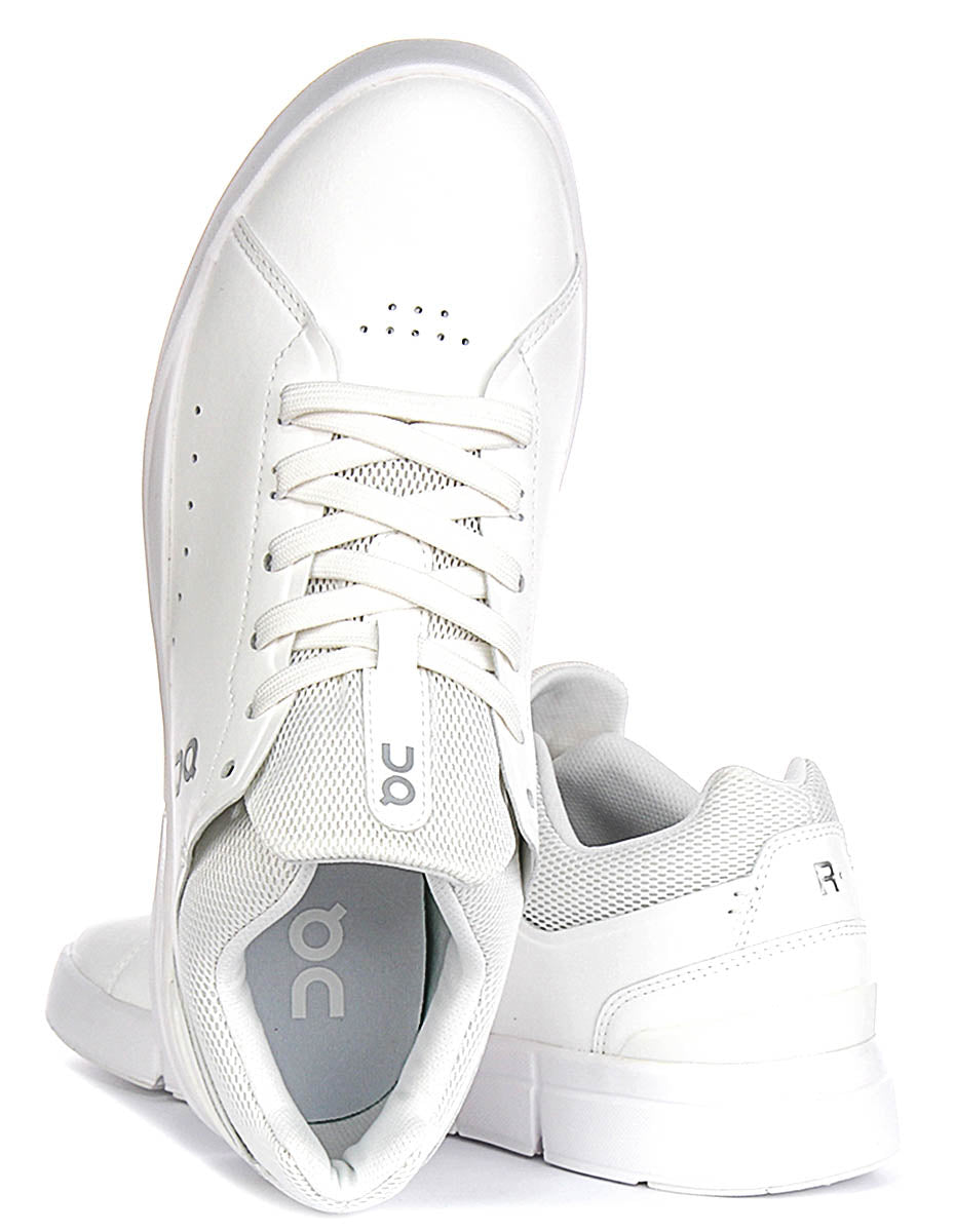 On Running The Roger Adv In White For Men