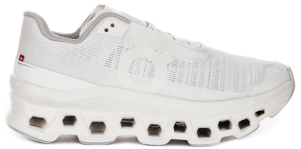 On Running Cloudmonster Void In White For Men
