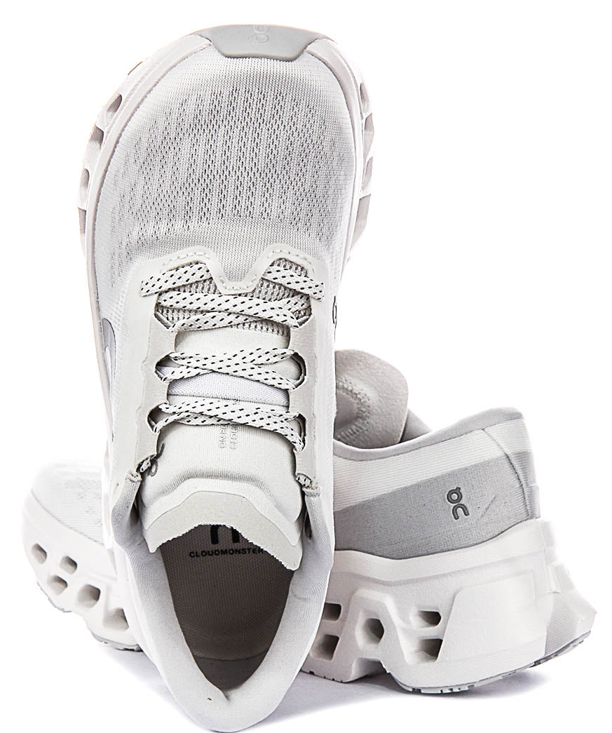 On Running Cloudmonster 3 In White For Women