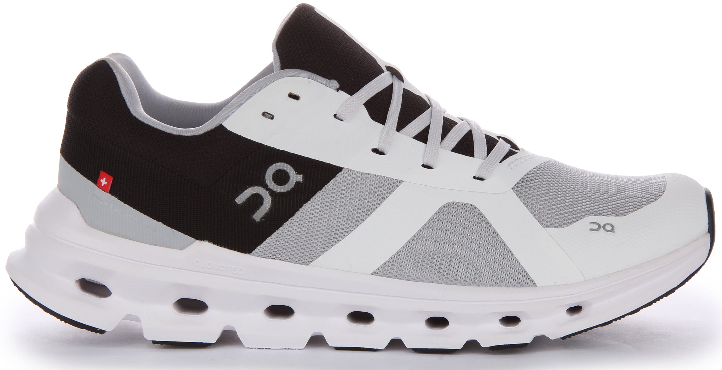 On Running Cloudrunner In White Black For Men