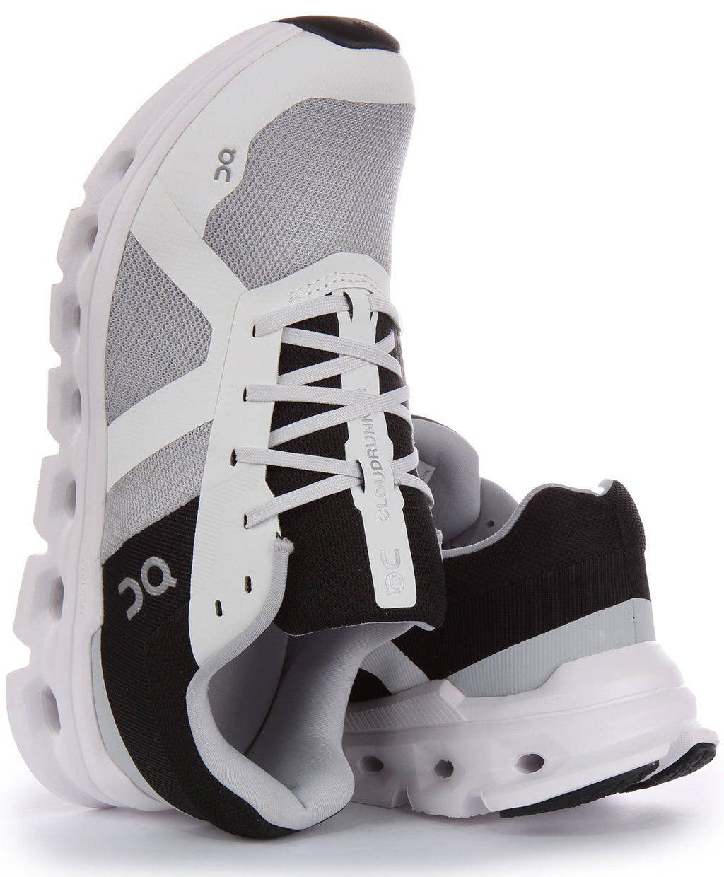On Running Cloudrunner In White Black For Men