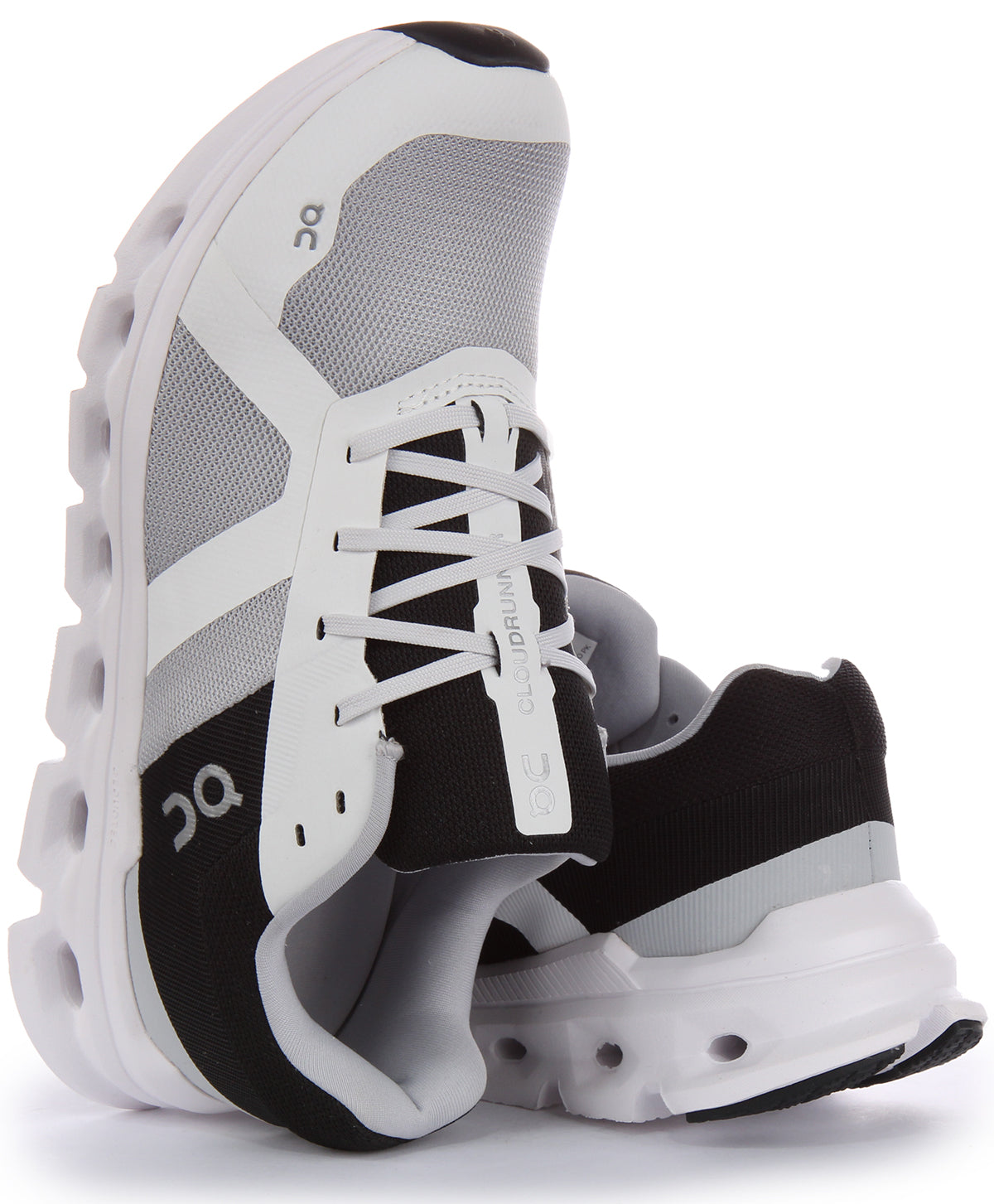 On Running Cloudrunner In White Black For Men