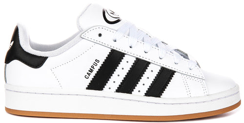 Adidas Campus 00S J In White Black For Youth