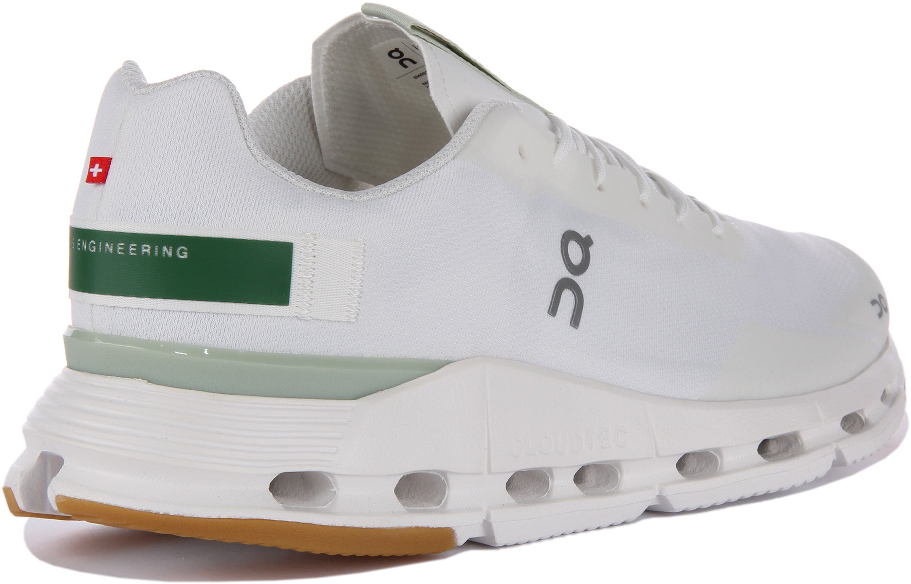 On Running Cloudnova Form In White Green For Men