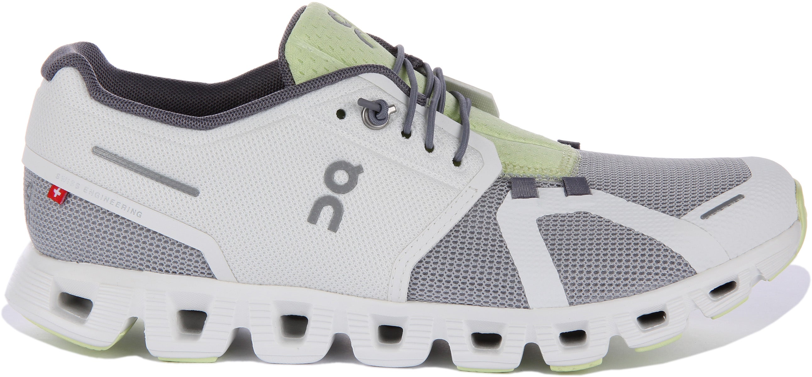 On Running Cloud 5 Push In White Grey For Men
