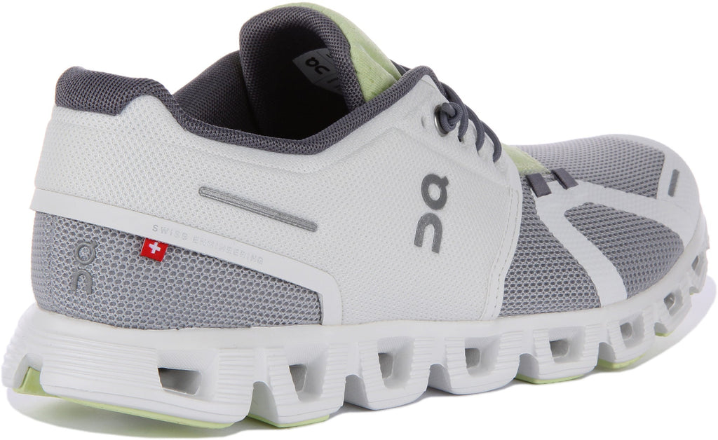 On Running Cloud 5 Push In White Grey For Men