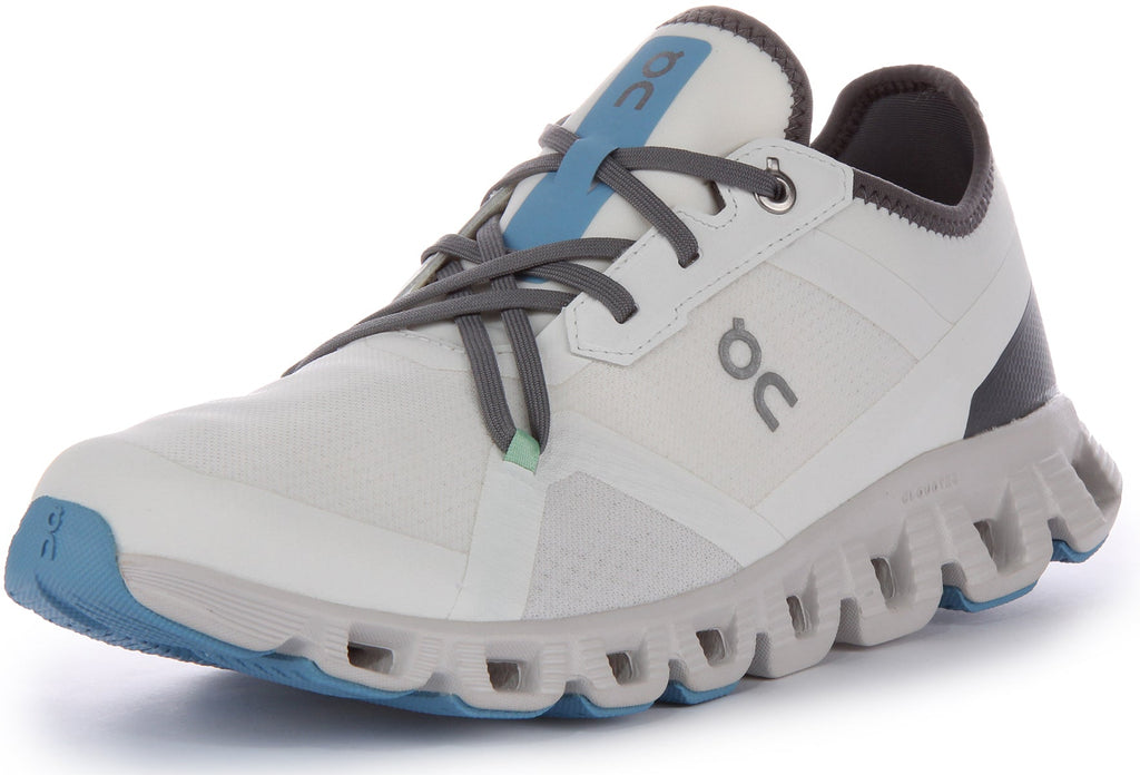 On Running Cloud X Ad In White Grey For Men