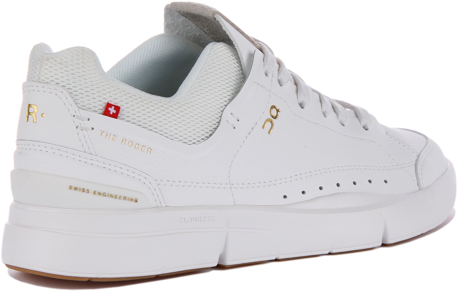 On Running The Roger Center In White For Women