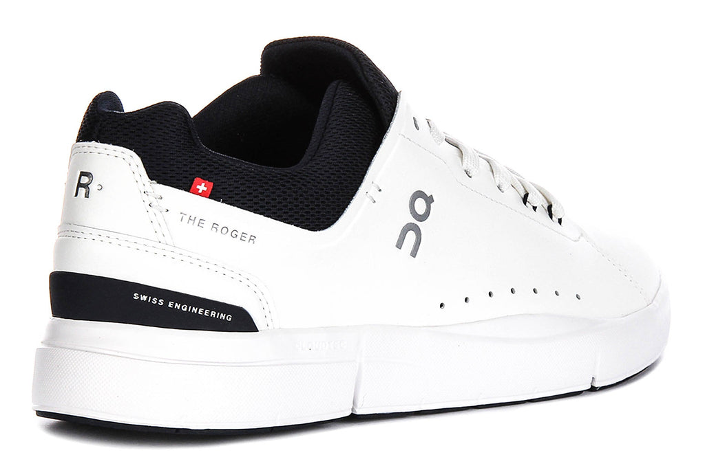 On Running The Roger Adv In White Navy For Men