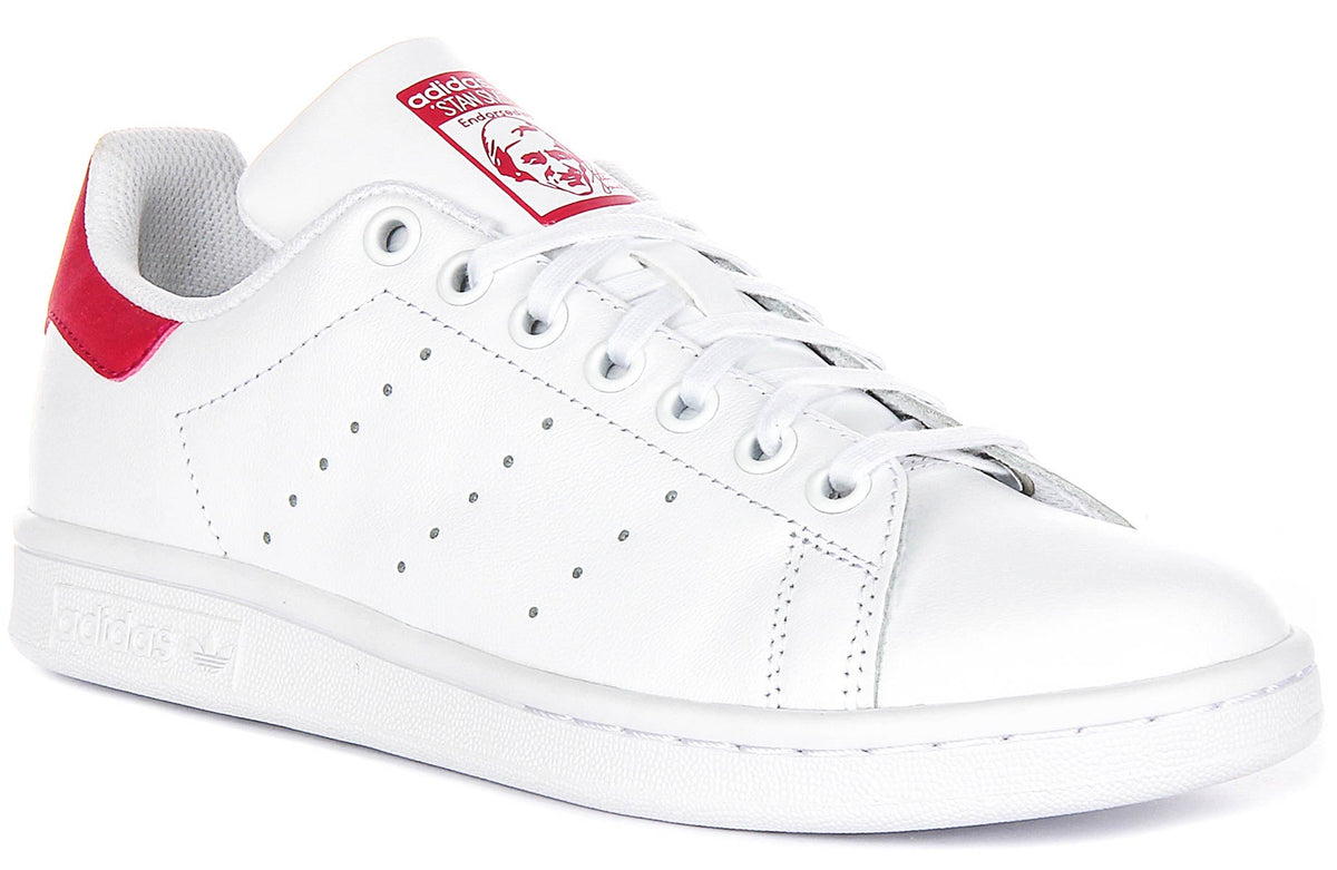 Adidas Stan Smith In White Pink for Youth