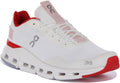 On Running Cloudnova Form In White Red For Men