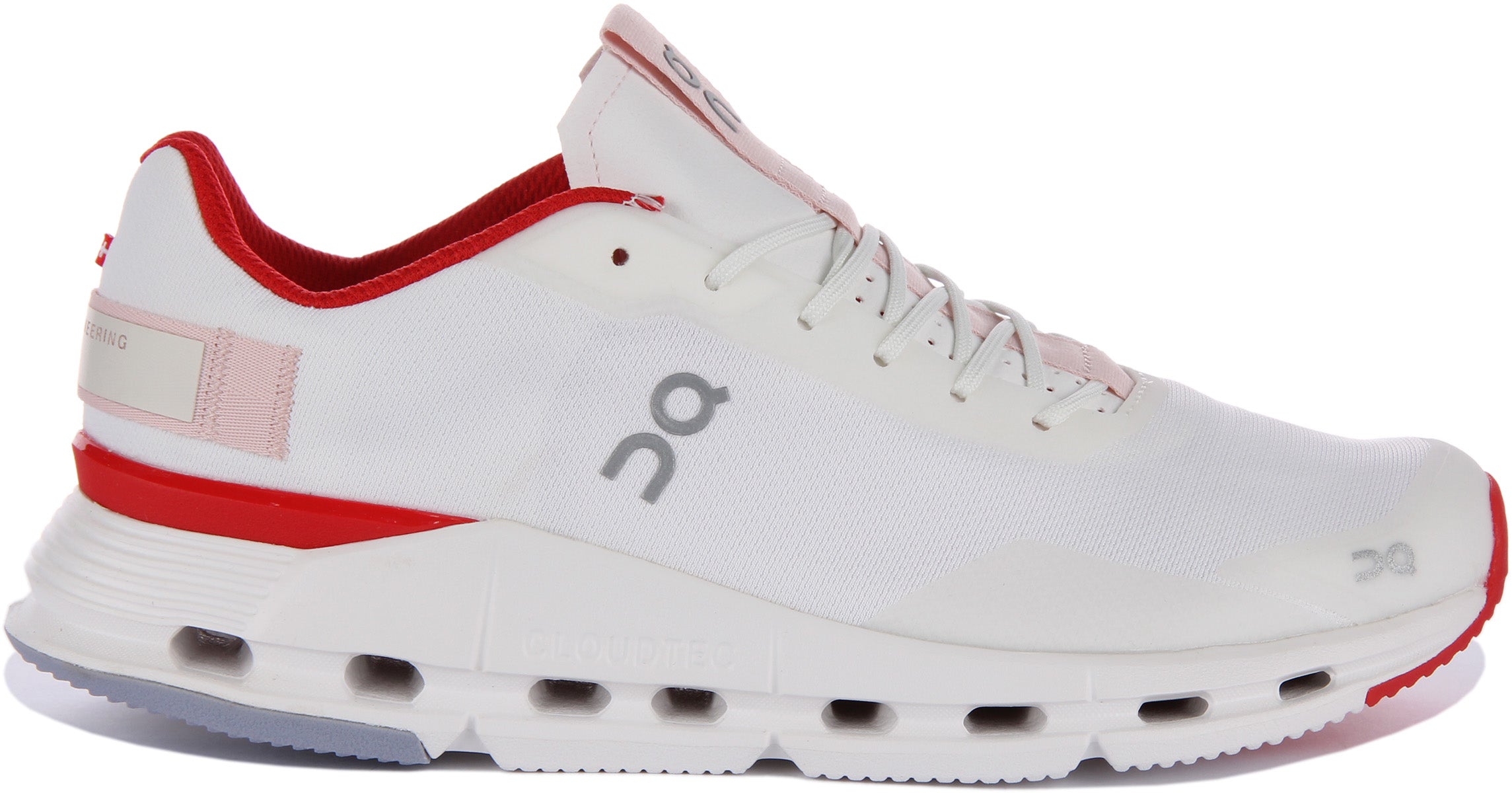 On Running Cloudnova Form In White Red For Men