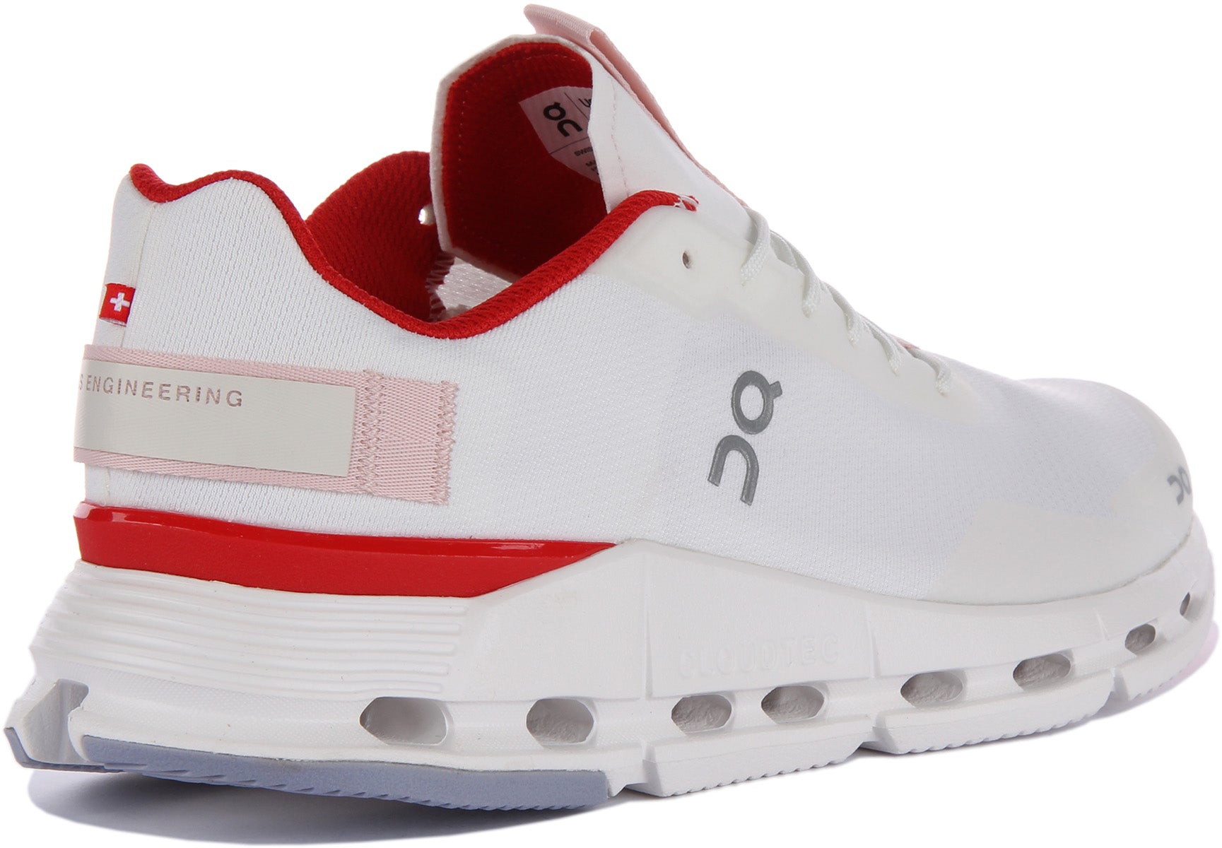 On Running Cloudnova Form In White Red For Men