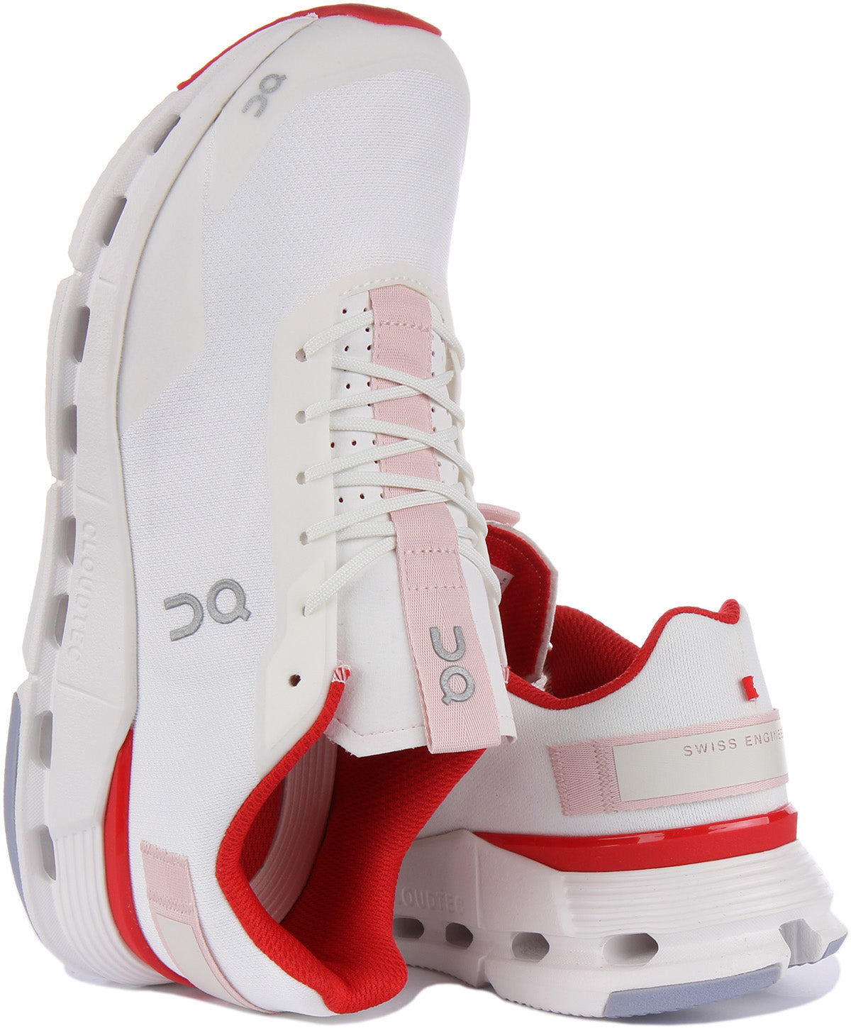 On Running Cloudnova Form In White Red For Men