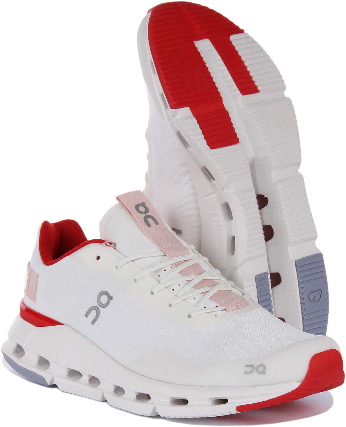 On Running Cloudnova Form In White Red For Men