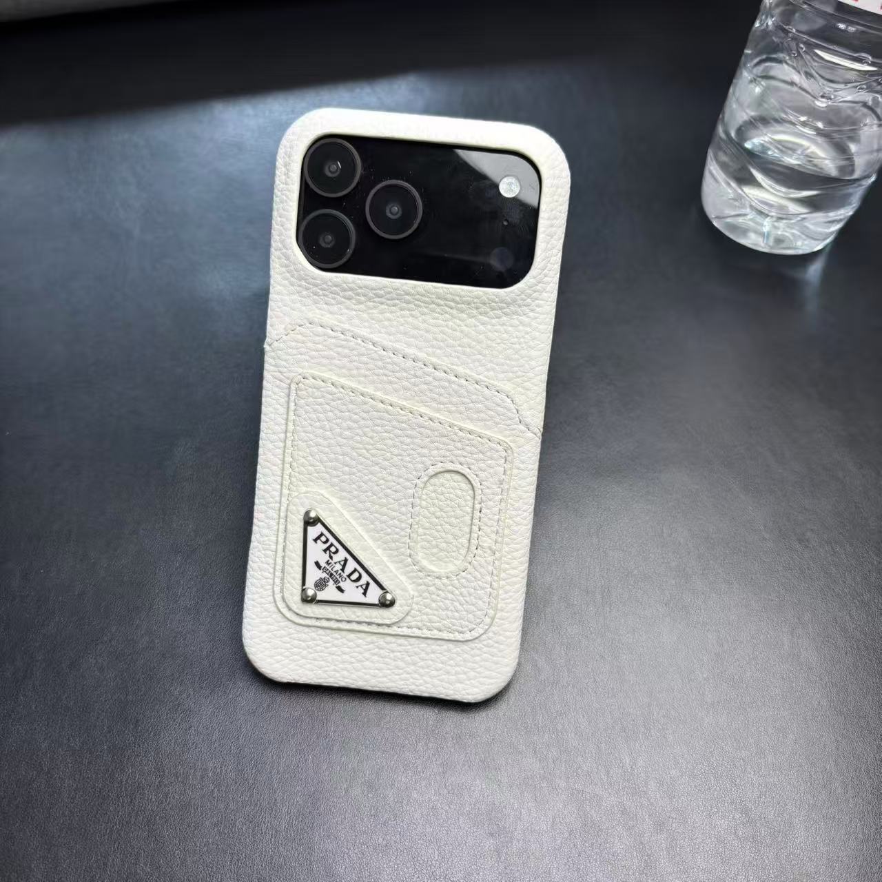 Stylish Case With Card Holder For iPhone 17 / 16 / 15 / 14