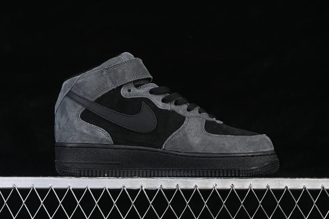 Nike Air Force 1 Mid "Black/Grey"