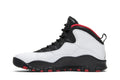 Jordan 10 'Double Nickel' White Varsity Red Black - 55-Point Tribute