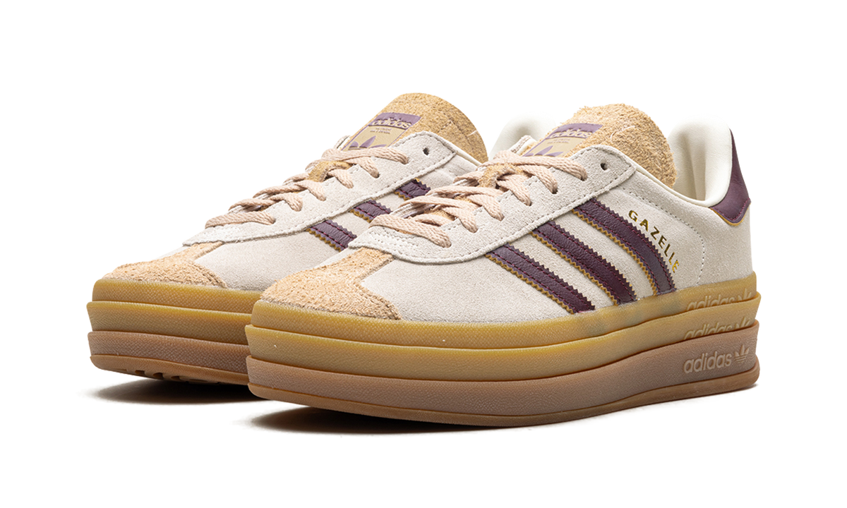 Gazelle WMNS "Cream White Maroon" JQ5127