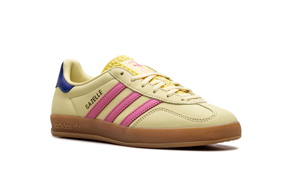 Gazelle Indoor WMNS "Powder Yellow Lucid Pink Royal" JI2719