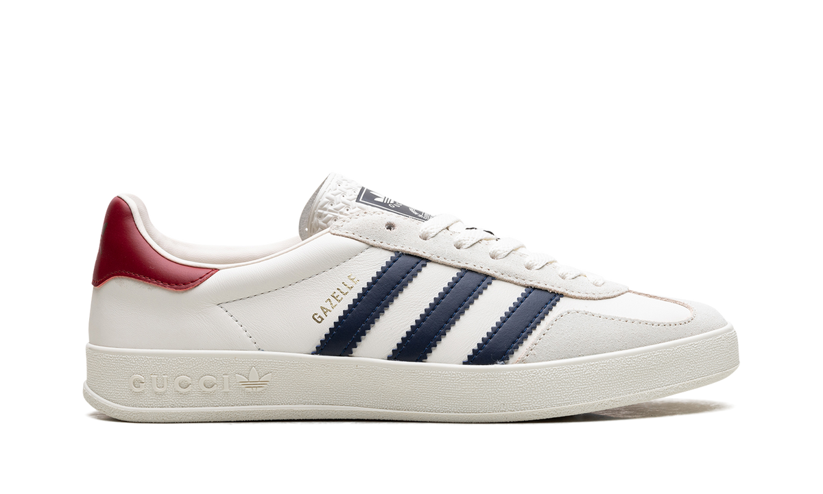 Gucci Gazelle "White/Red" 707847 UTT10 9060