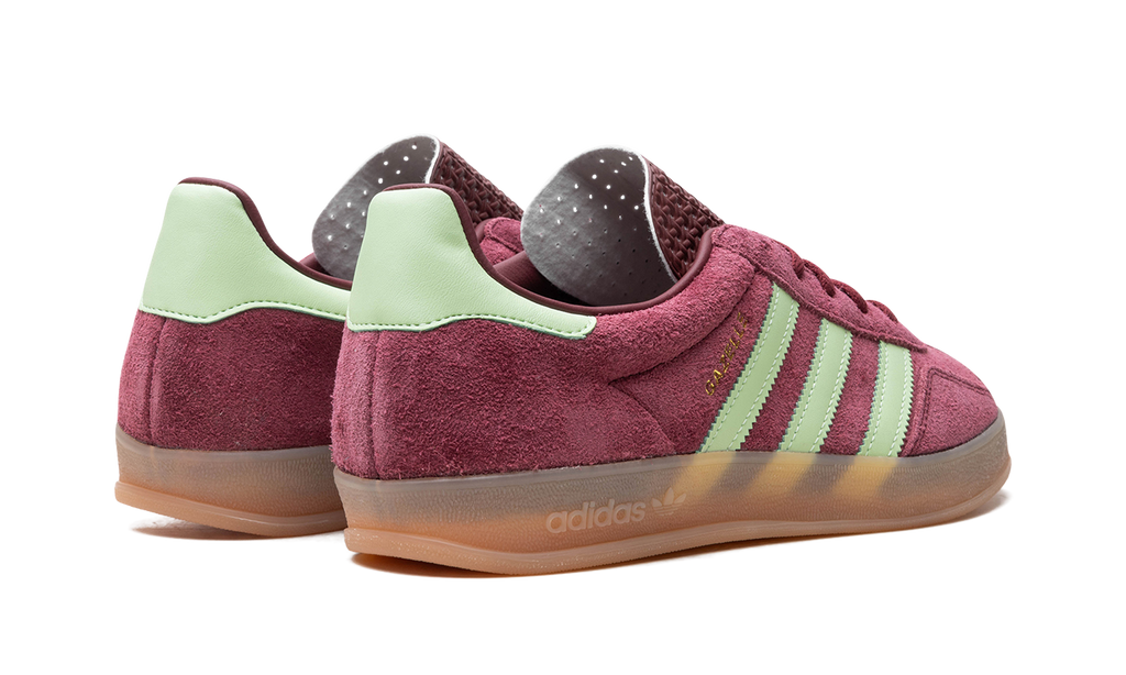 Gazelle Indoor "Shadow Red Semi Spark Green" IH7487